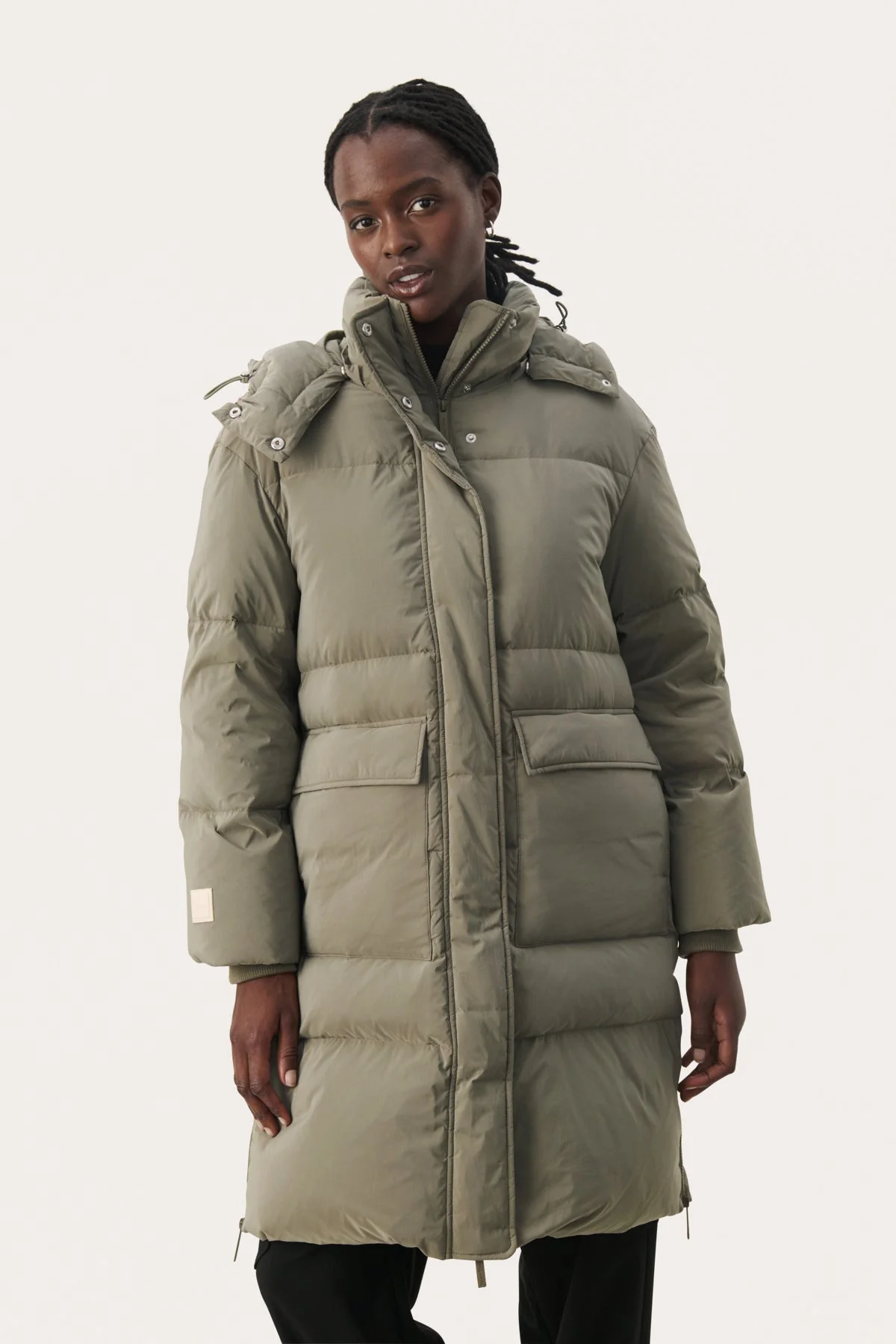 Lisannepw Outerwear Smokey Olive - Image 9