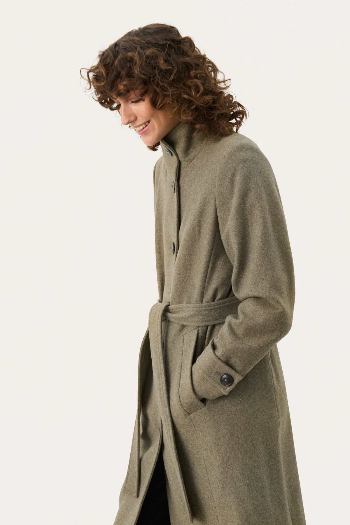Lihannapw Outerwear Vetiver Melange - Image 8