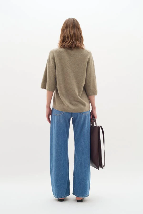 Monikaiw Oversize Tshirt Pinetree Melange - Image 10