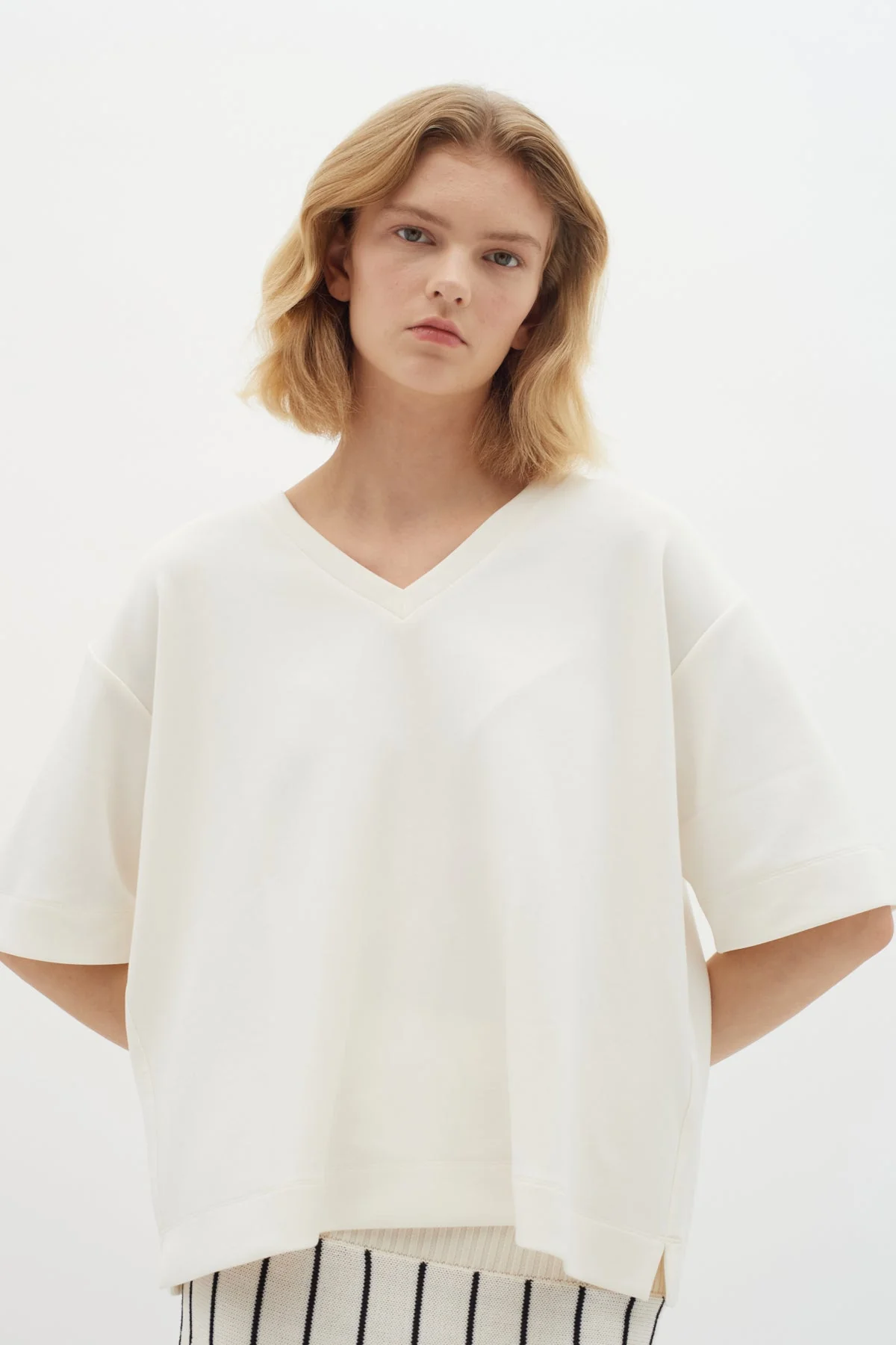 Leicentiw Oversize Tshirt Whisper White - Image 4