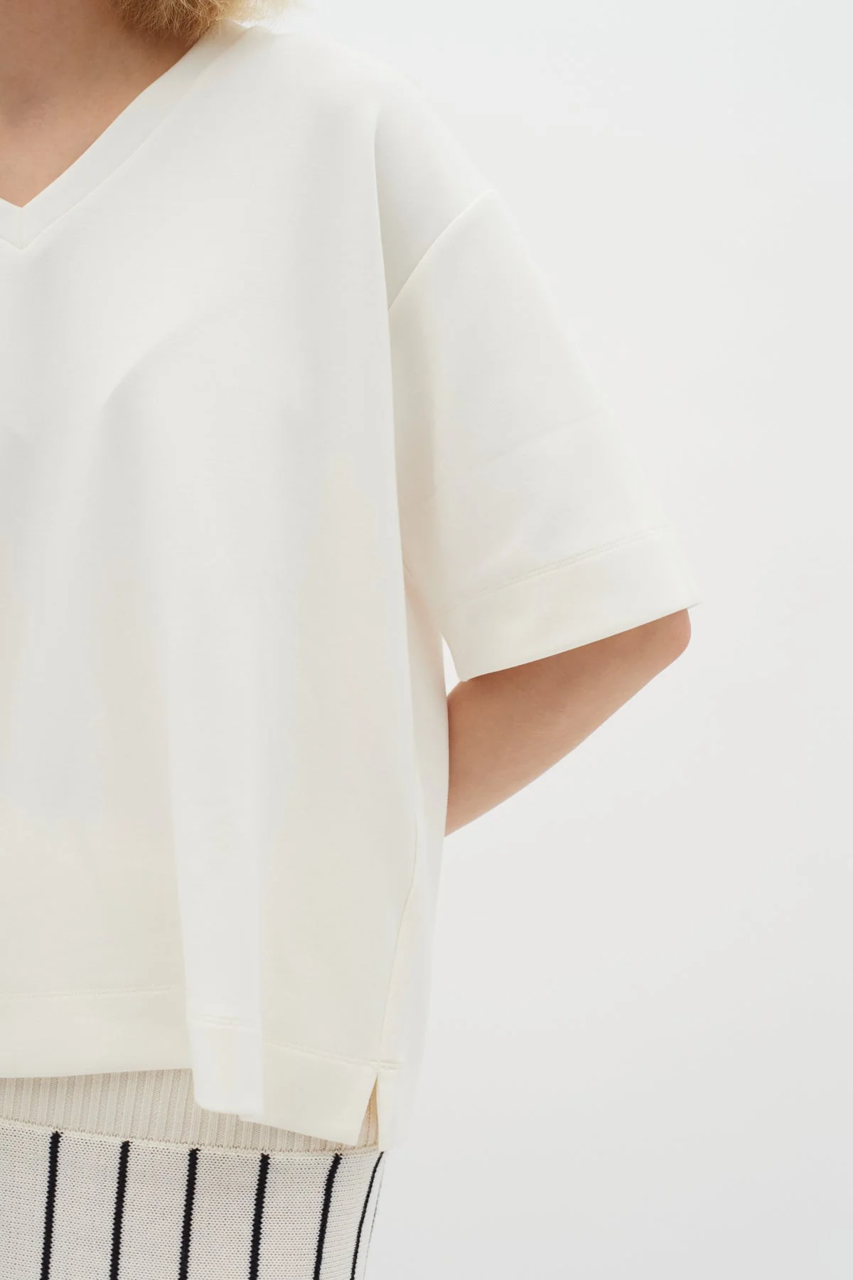 Leicentiw Oversize Tshirt Whisper White - Image 5