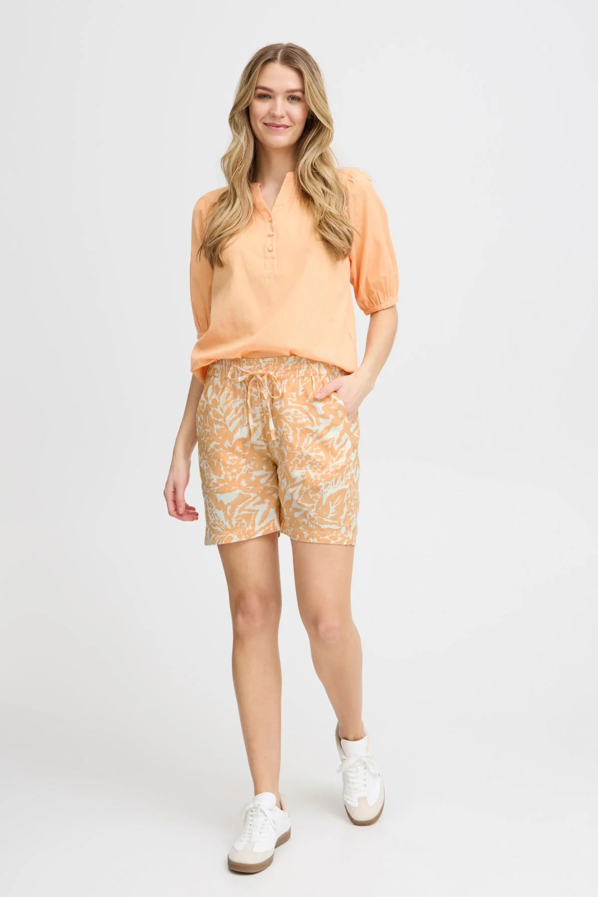 Maddie Sho 1 Fransa Aop 02F Apricot - Image 3