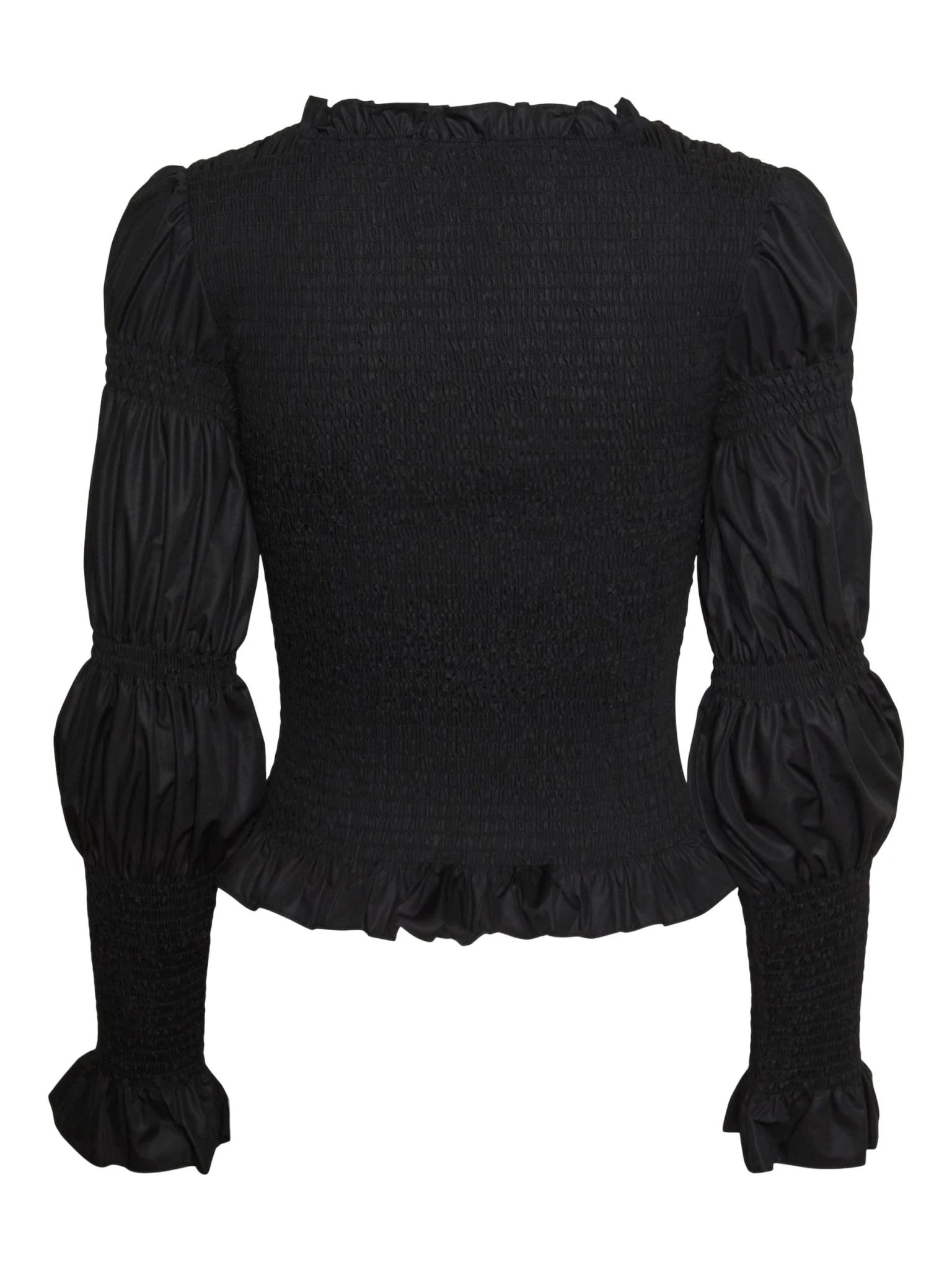 Chemma Ls Smock Top Black - Image 13