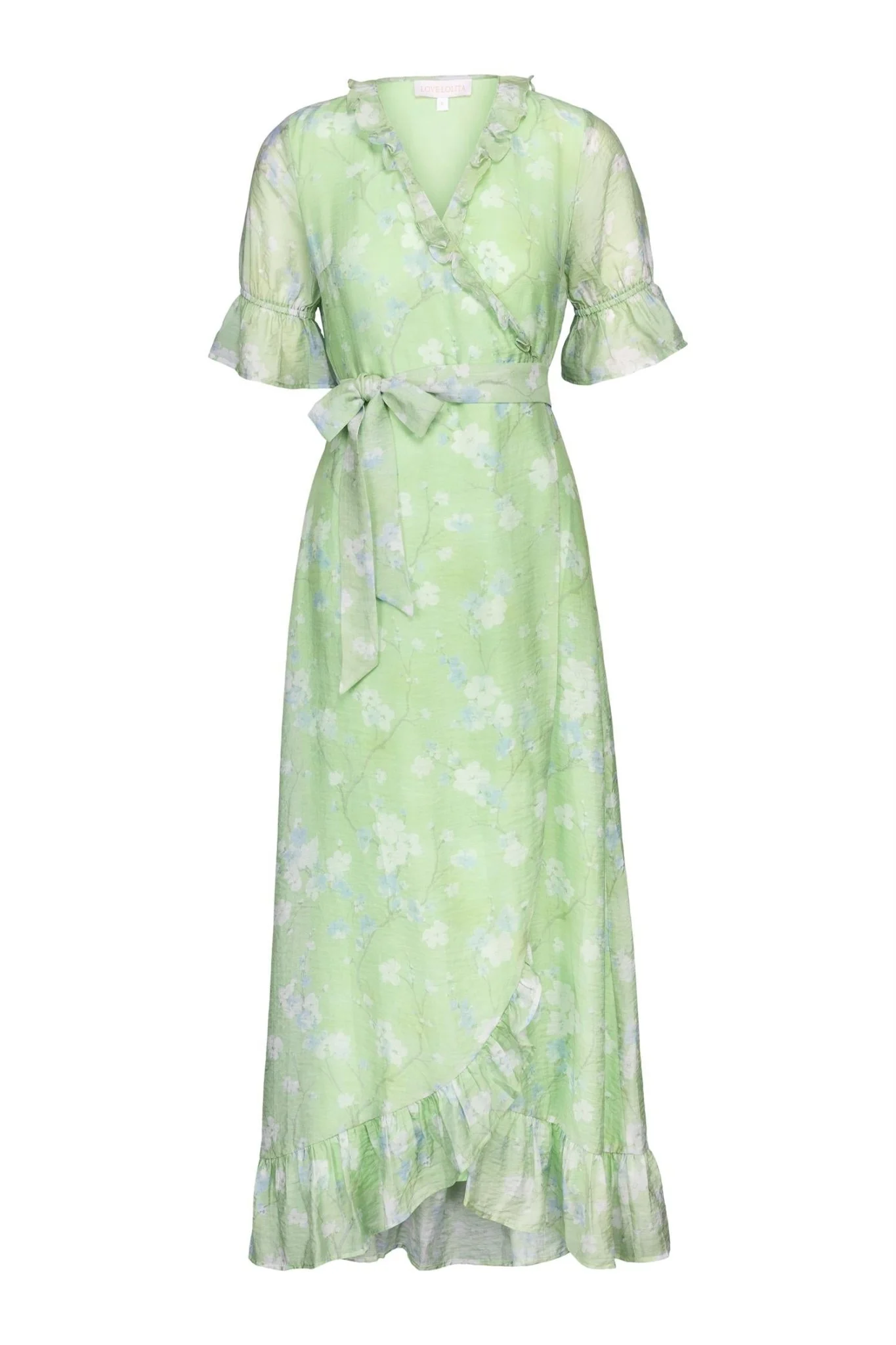 Sissy Maxi Dress Green Blossom - Image 2
