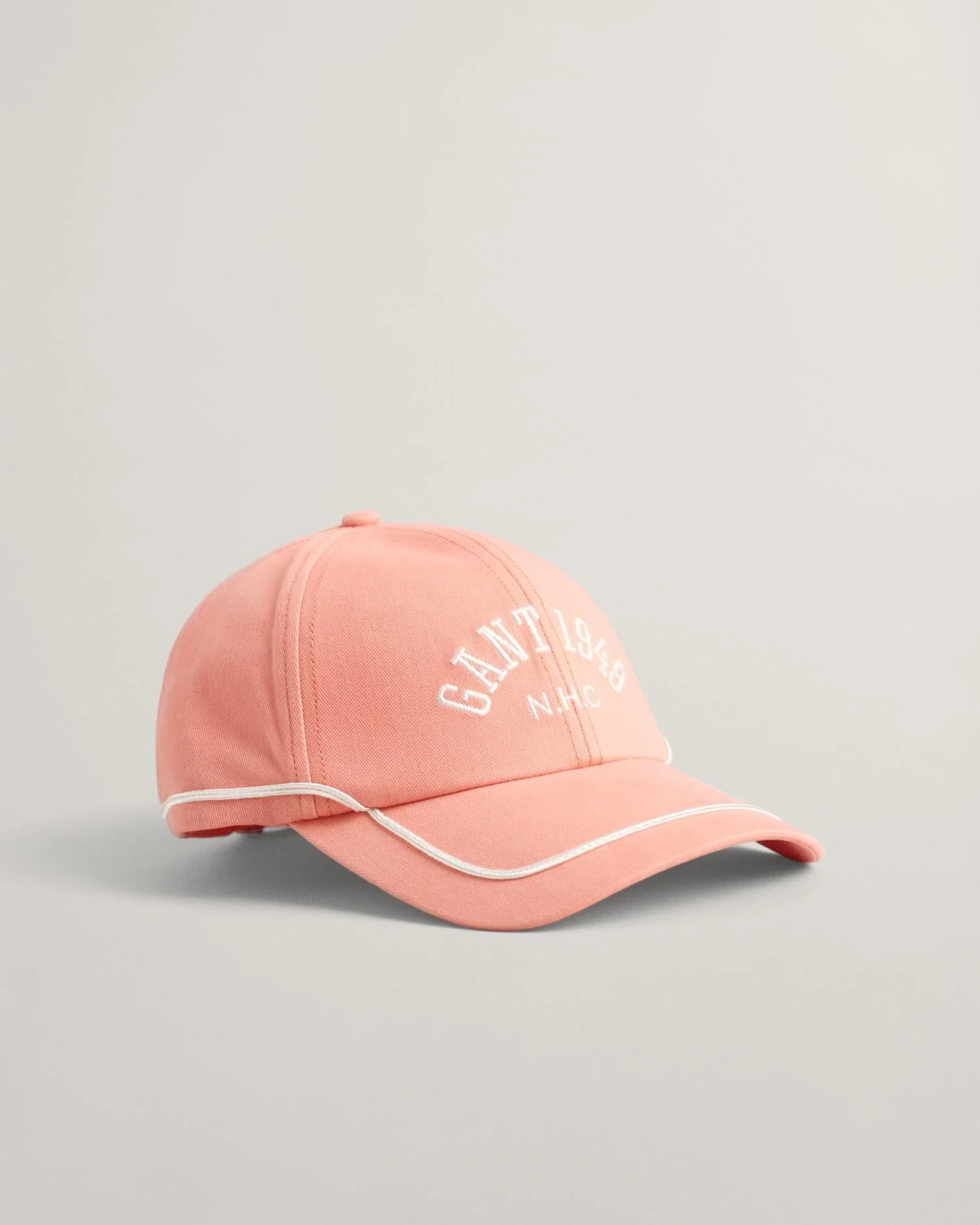Gant Arch Contrast Tape Cap Peachy Pink