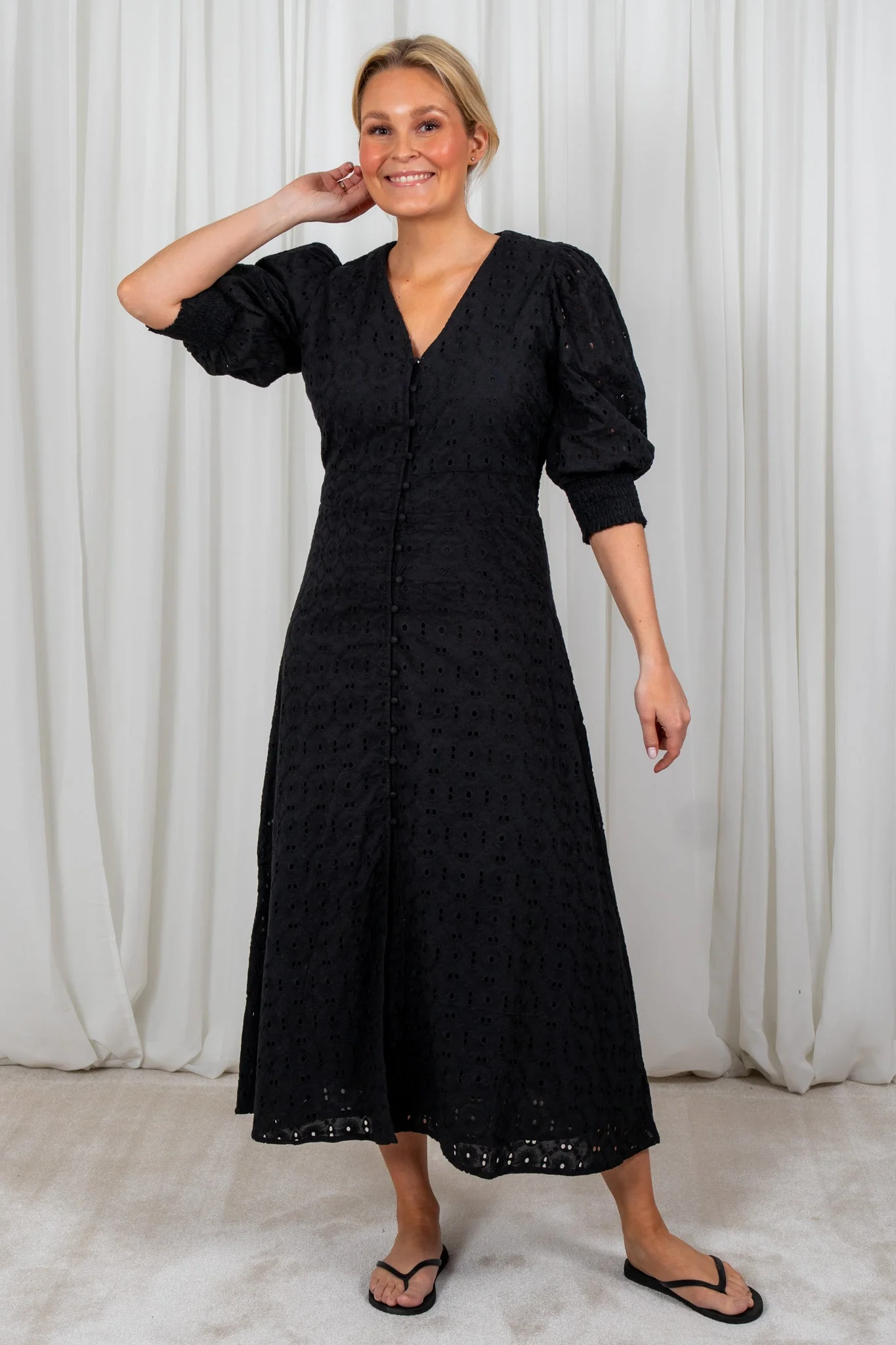 Cynthia Dress Black - Image 5