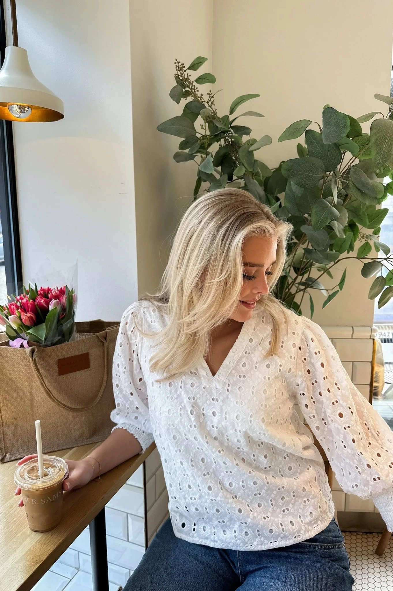 Claudia Blouse White - Image 4