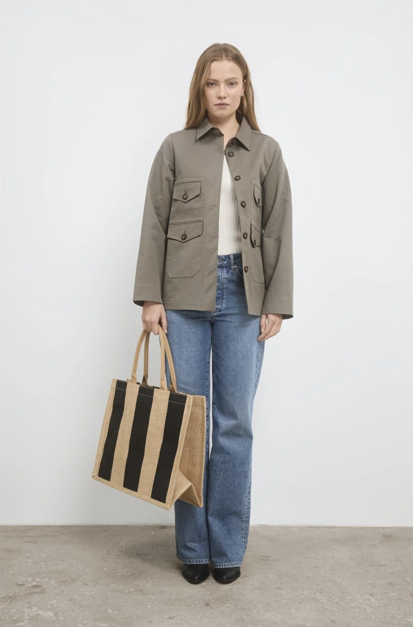 Zina Jacket Olive - Image 6