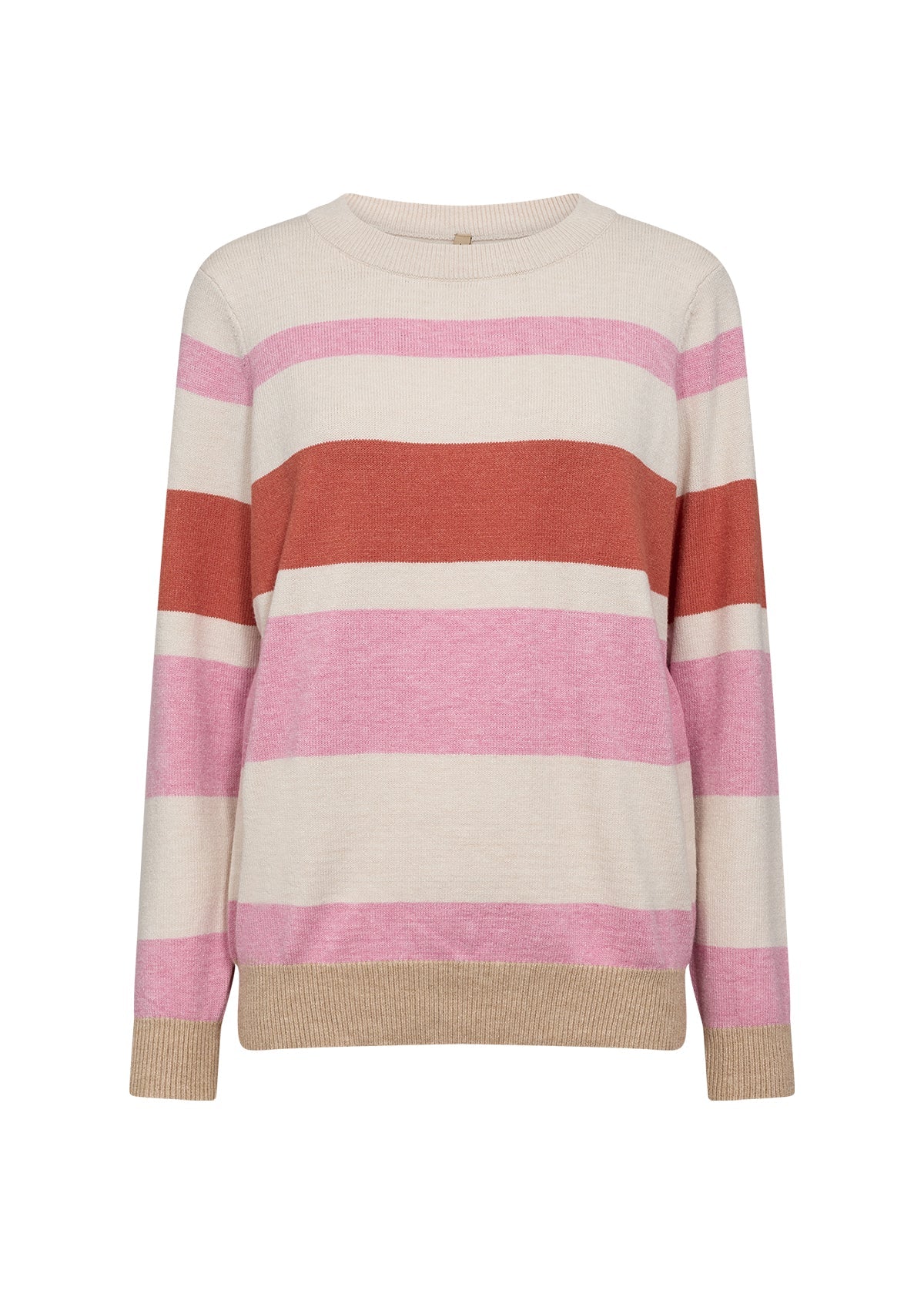 Sc-Kanita Stripe 14 Pink Melange Combi