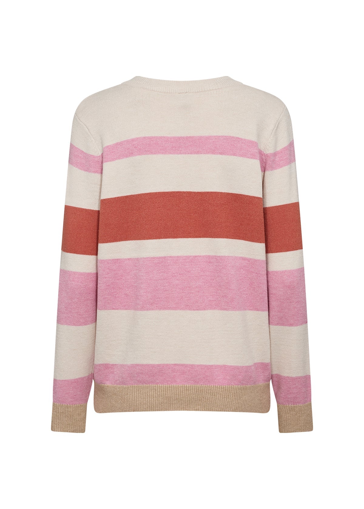 Sc-Kanita Stripe 14 Pink Melange Combi - Image 5