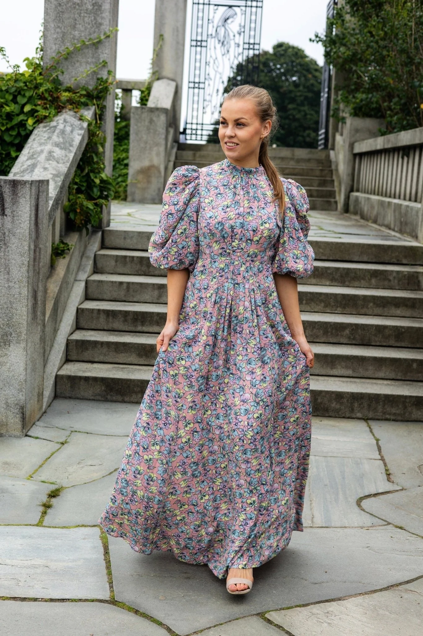 Summer Tieback Gown Pastel Mellow - Image 4