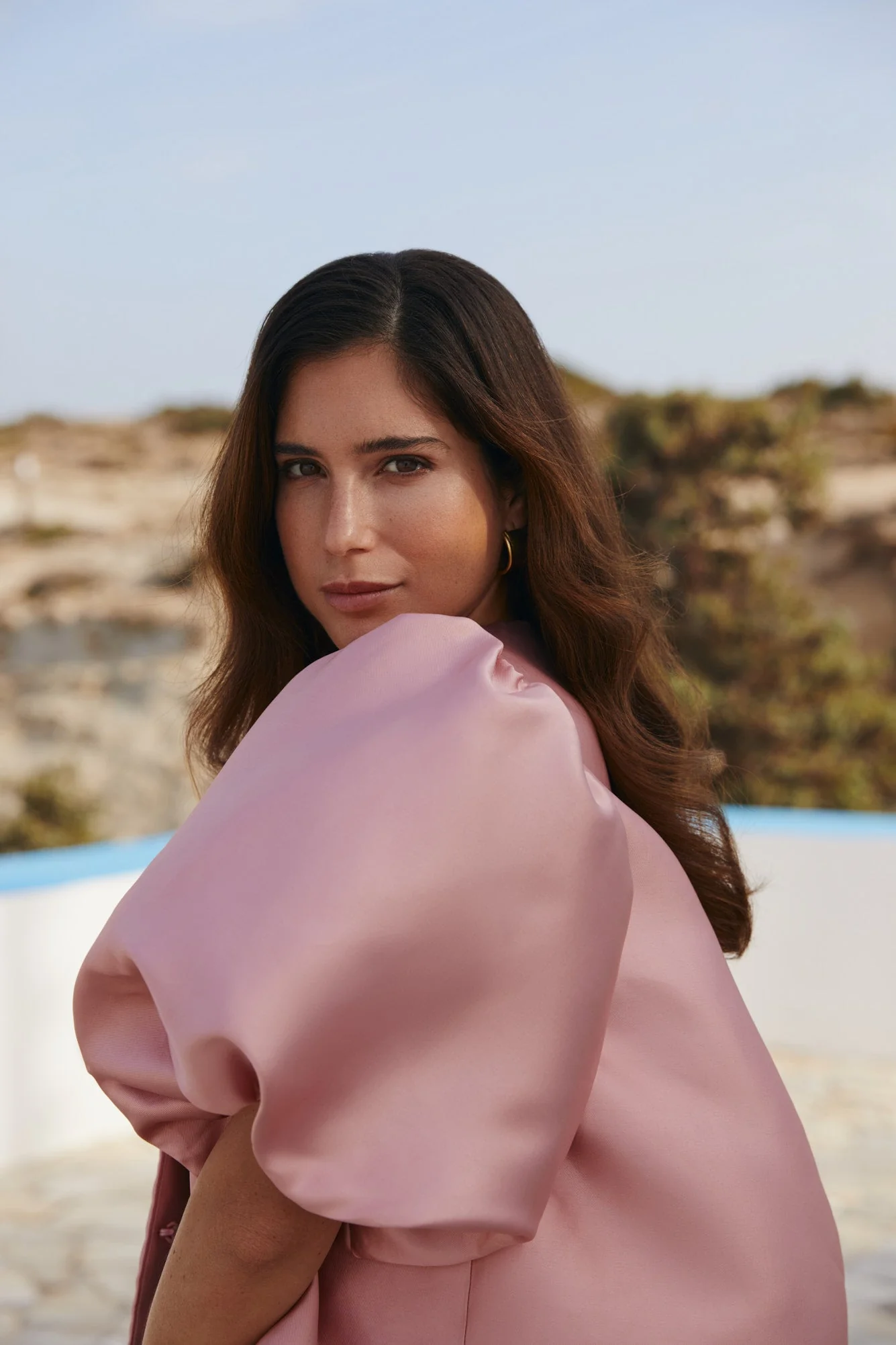 Cleo Pouf Sleeve Blouse Blush - Image 3