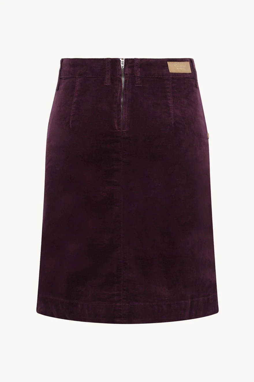 Nadia Skirt Wineberry - Image 2