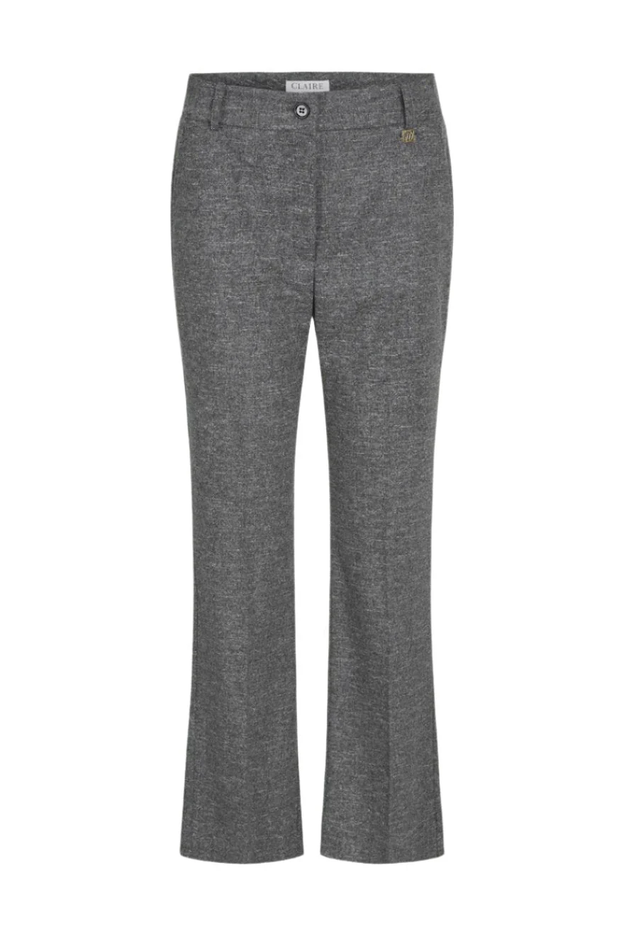 Thira Trousers Grey Blend