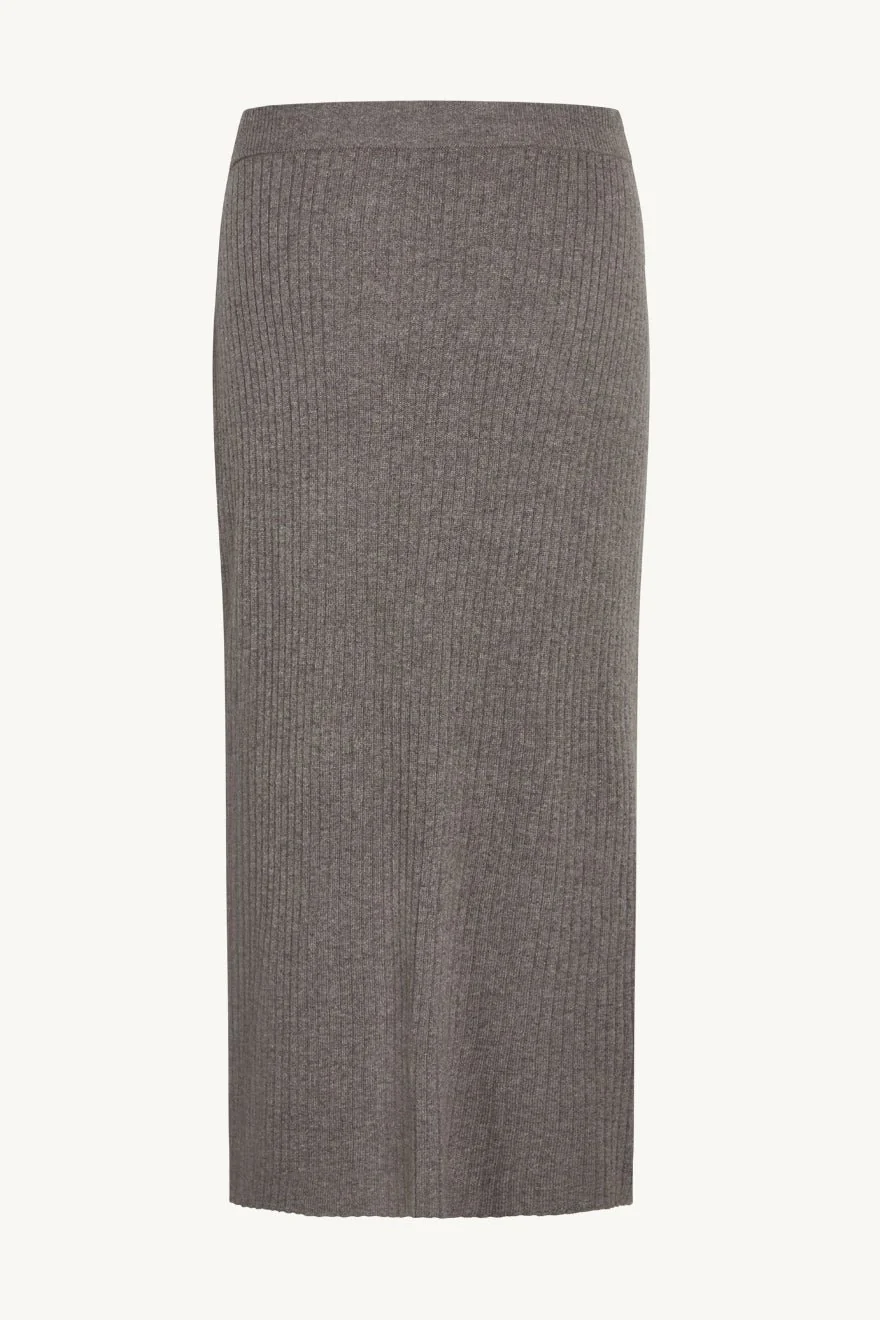 Nenna Skirt Cacao Melange - Image 2