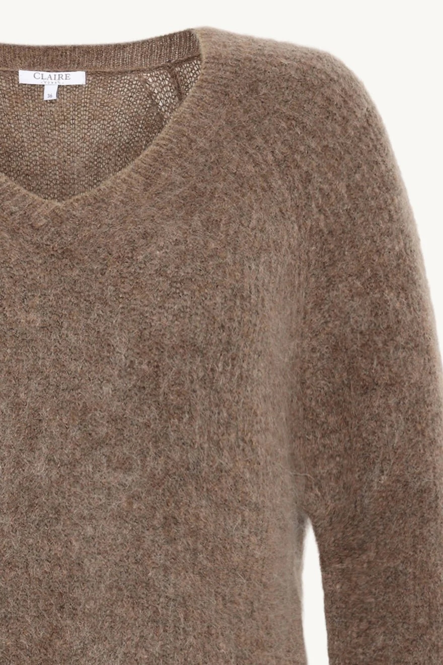 Petrusjka Pullover Cacao Melange - Image 2