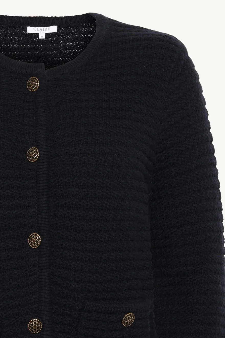 Chalina Cardigan Dark Navy - Image 2