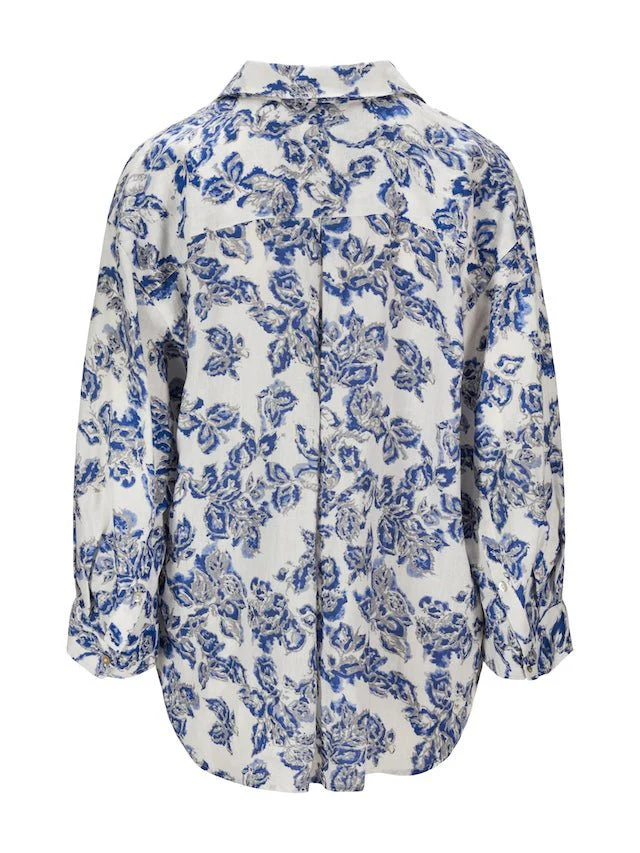 Porto Sandro Shirt Blue - Image 4