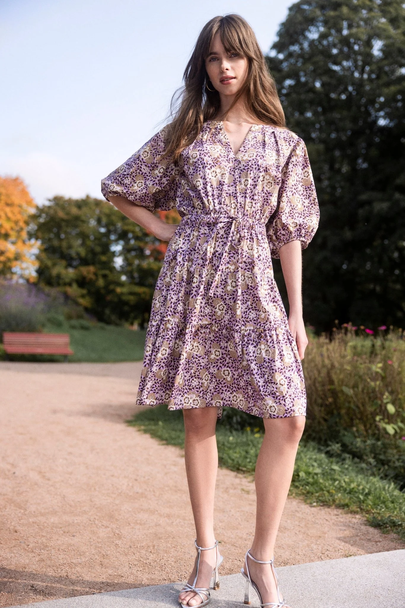 Marrakech Manhatten Dress Lavender - Image 2