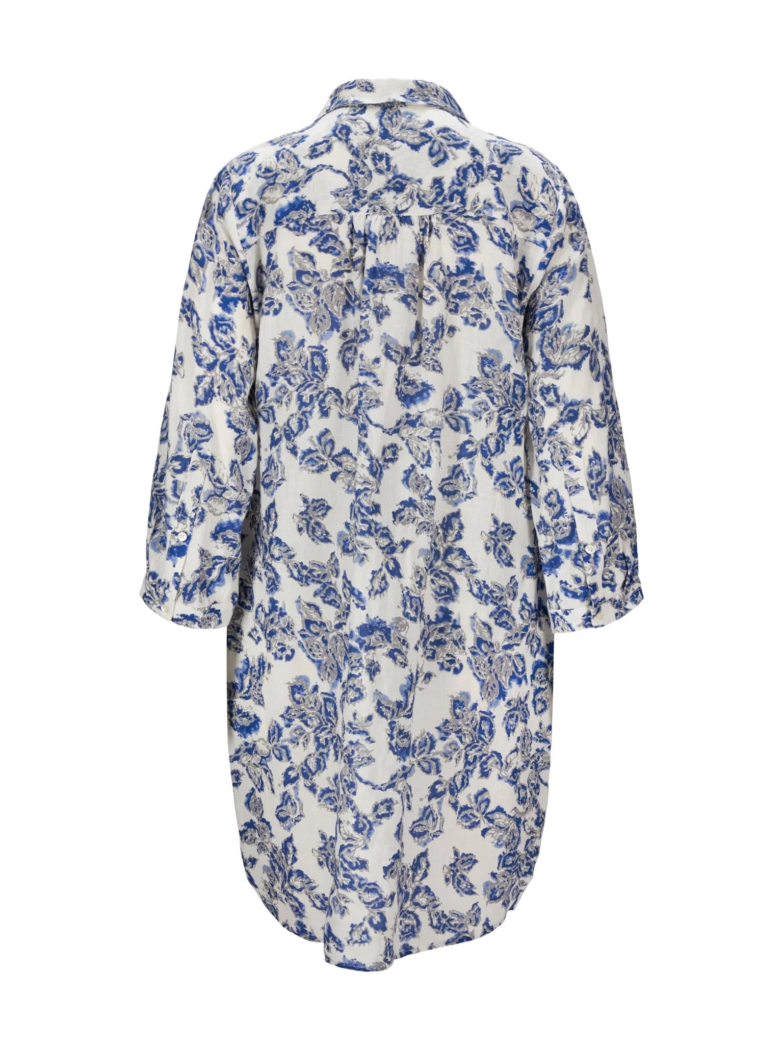Porto Eliza Dress Blue - Image 3
