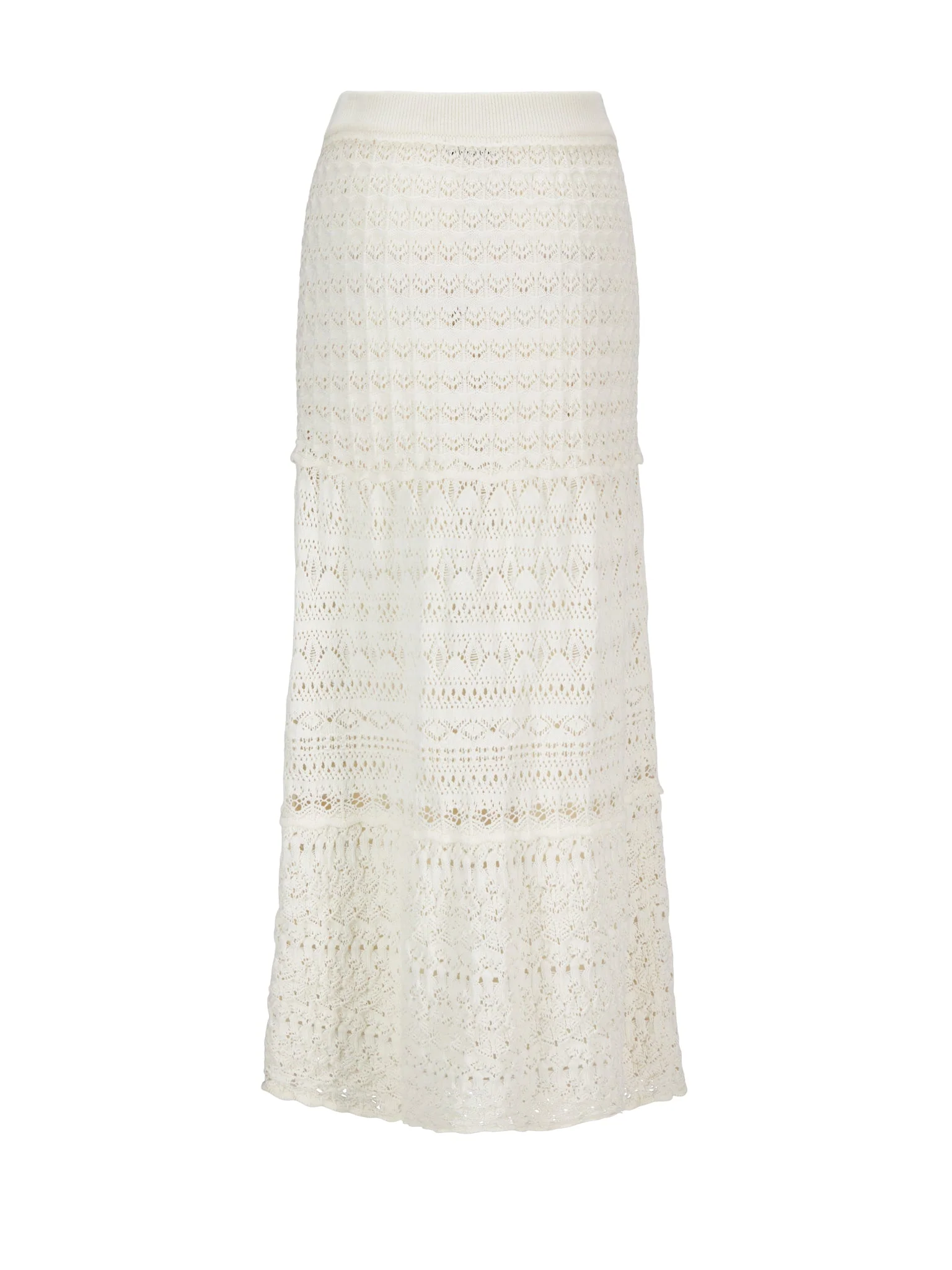 Capri Maxi Skirt Off White - Image 5