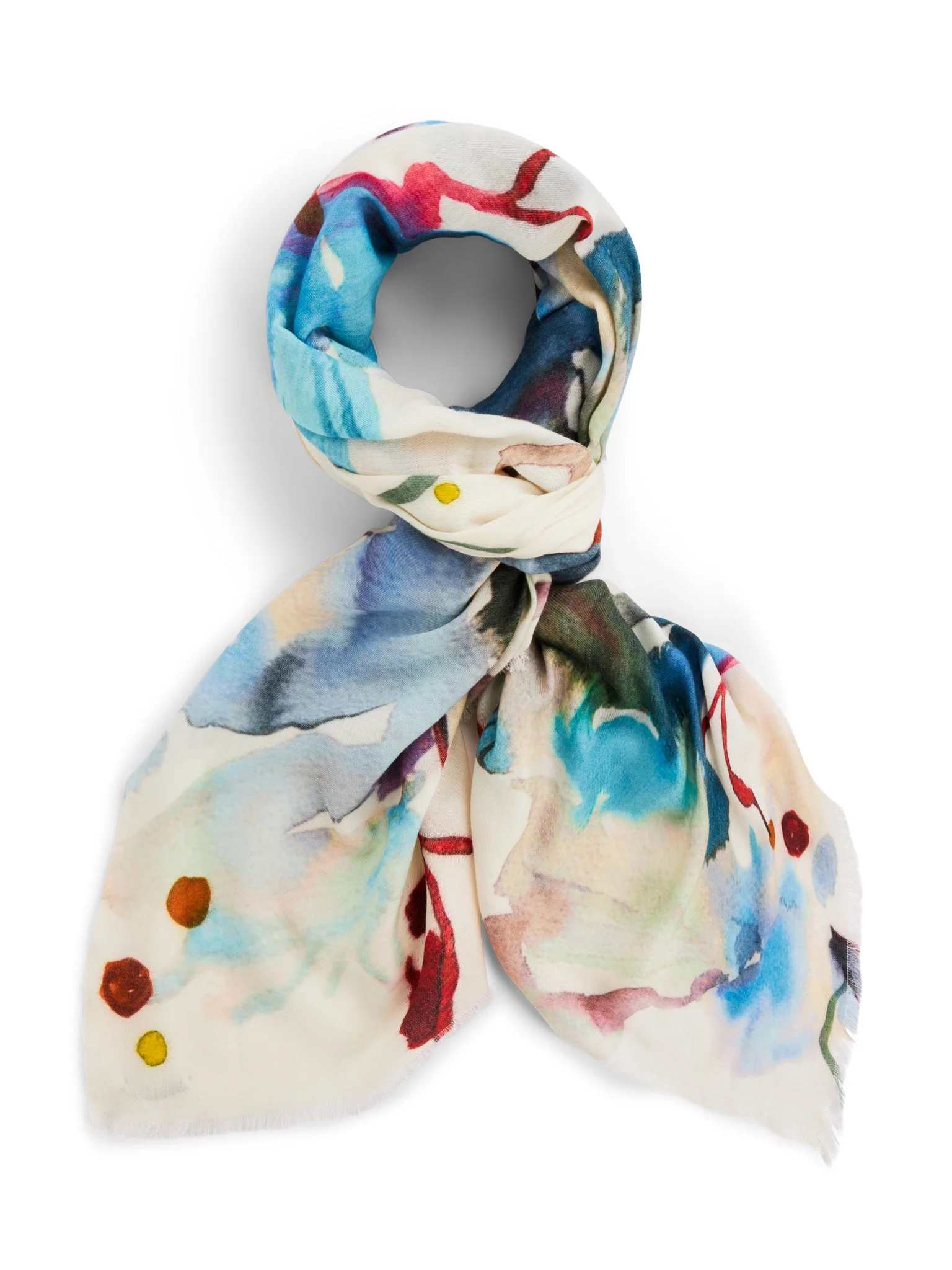 Euphoria Blue Scarf Multi