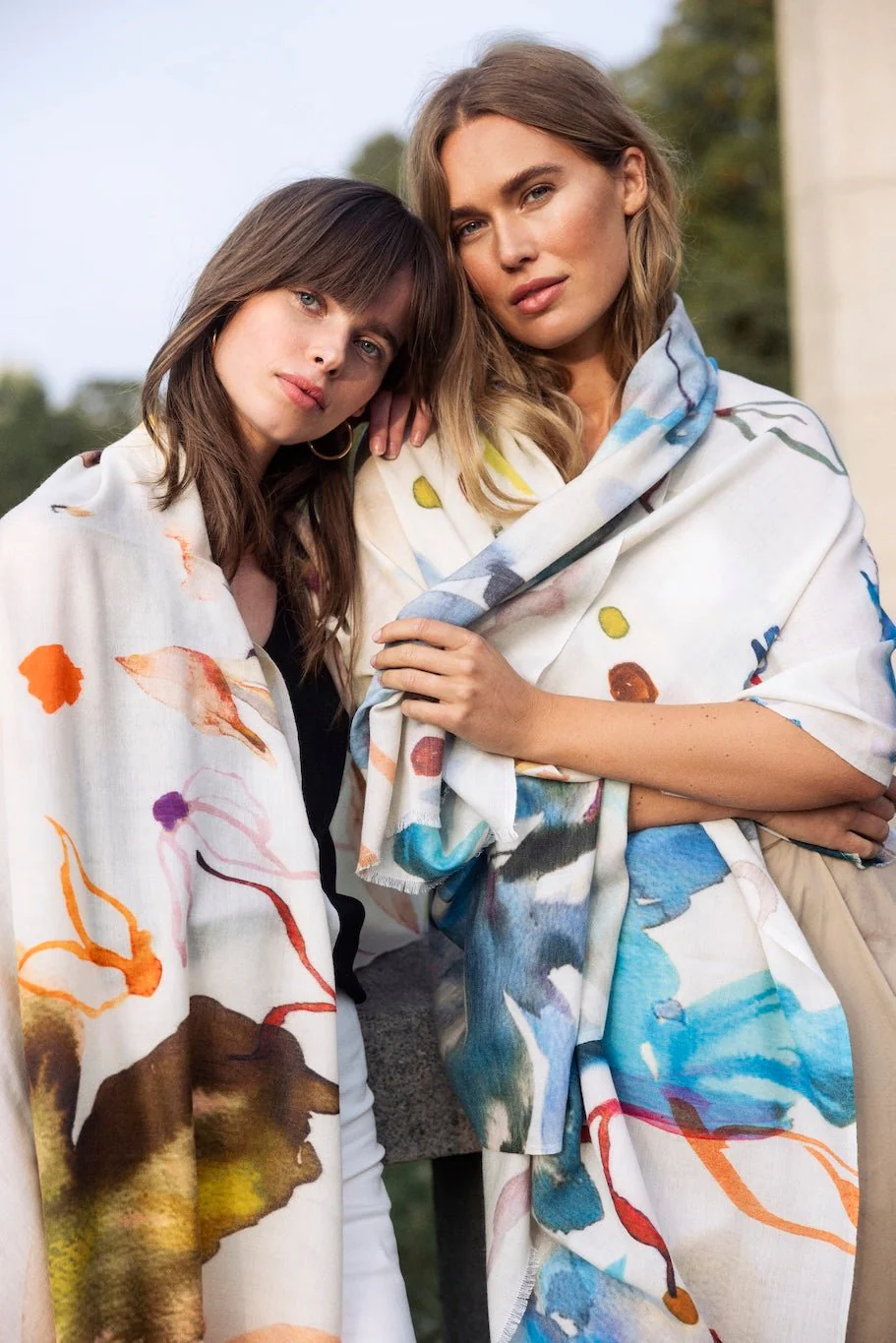 Euphoria Olive Scarf Multi - Image 2