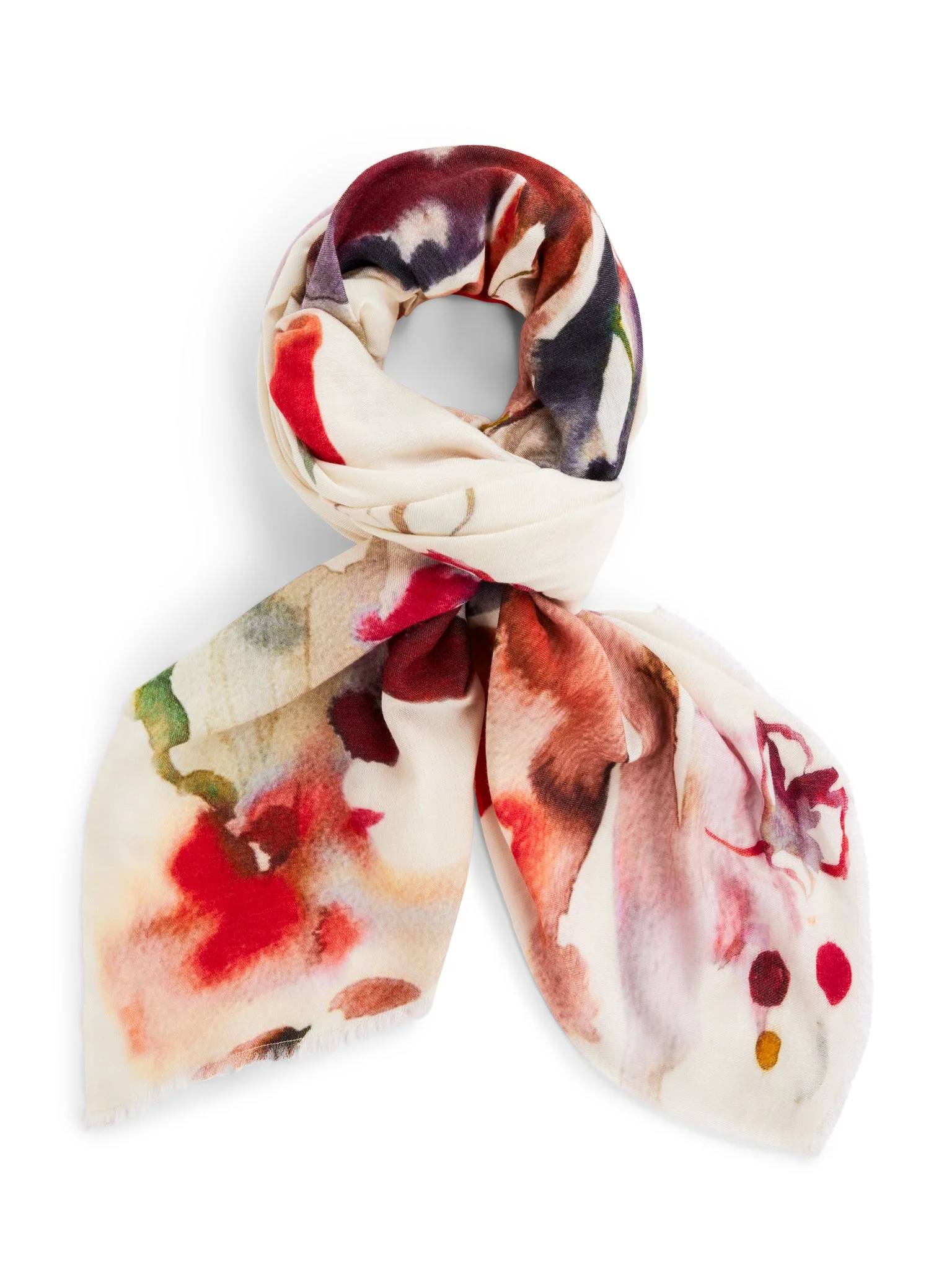 Euphoria Red Scarf Multi