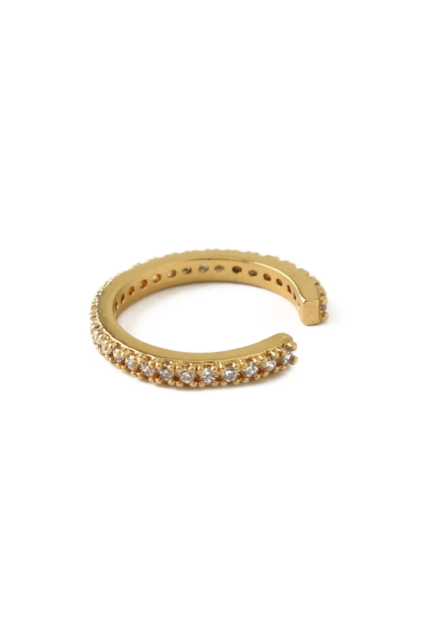 Fine Pave Single Ear Cuff Crystal
