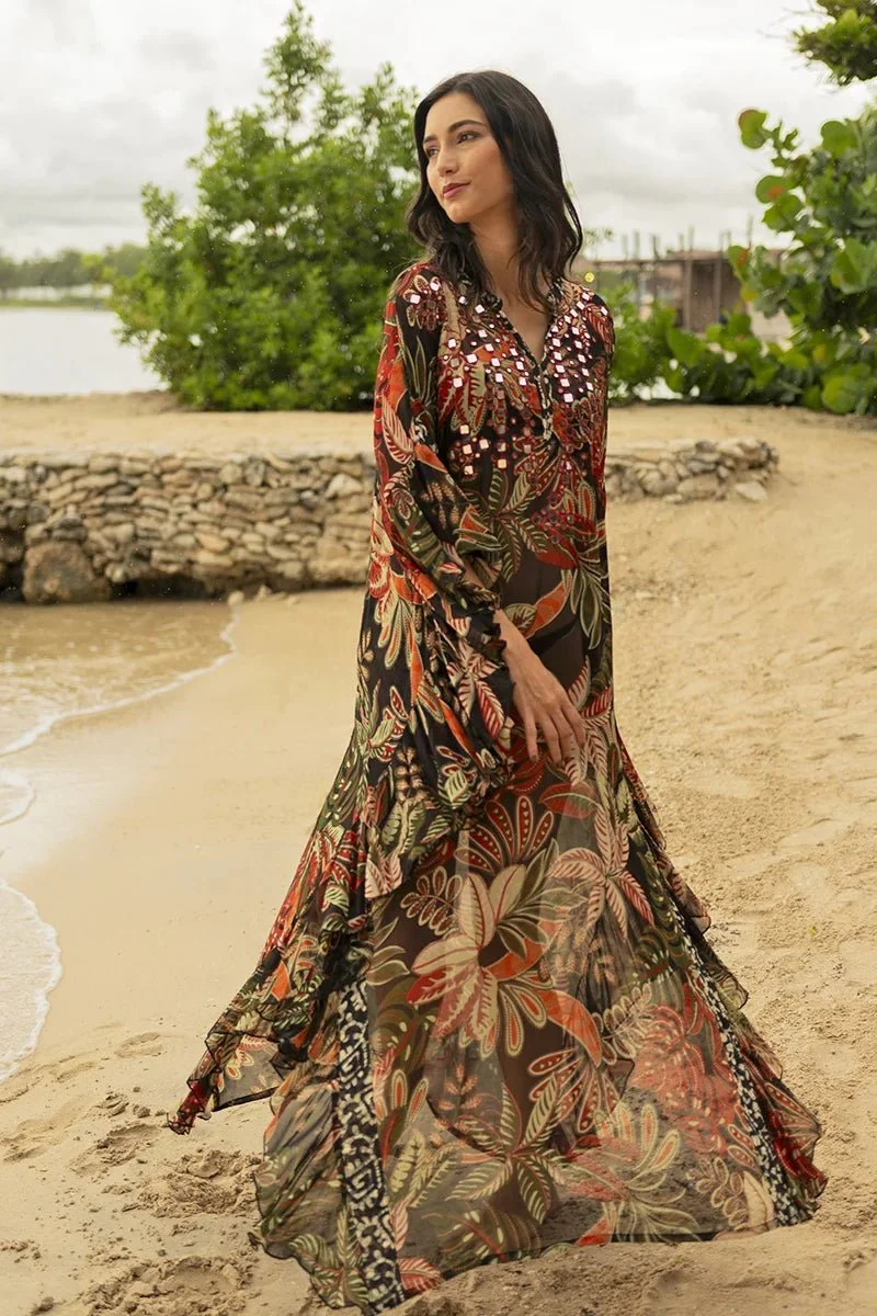 Esperanza Kaftan Black - Image 2