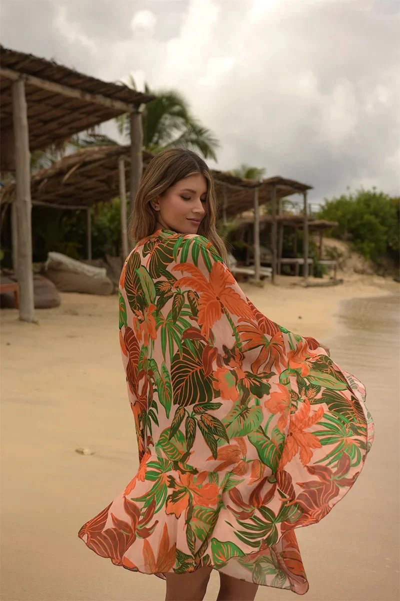 Aleida Kaftan Peach - Image 3