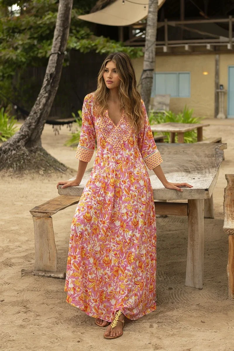 Mariana Dress Pink - Image 2
