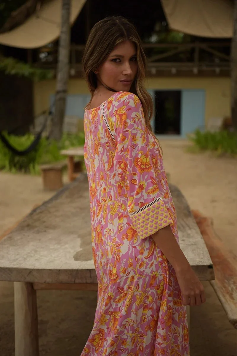 Mariana Dress Pink - Image 3