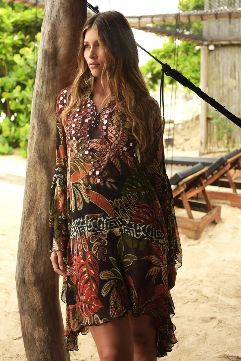 Ximena Kaftan Black