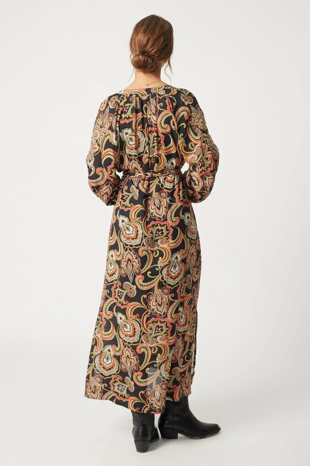Coline Dress Black Multico - Image 6