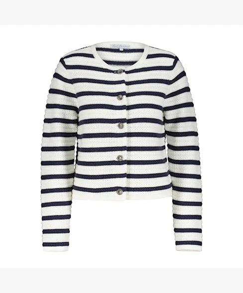 Danelle Stripe Ecru/Navy