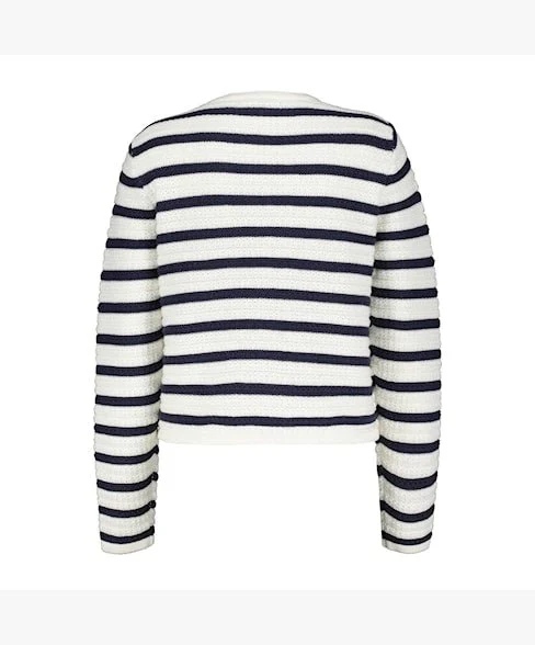 Danelle Stripe Ecru/Navy - Image 2