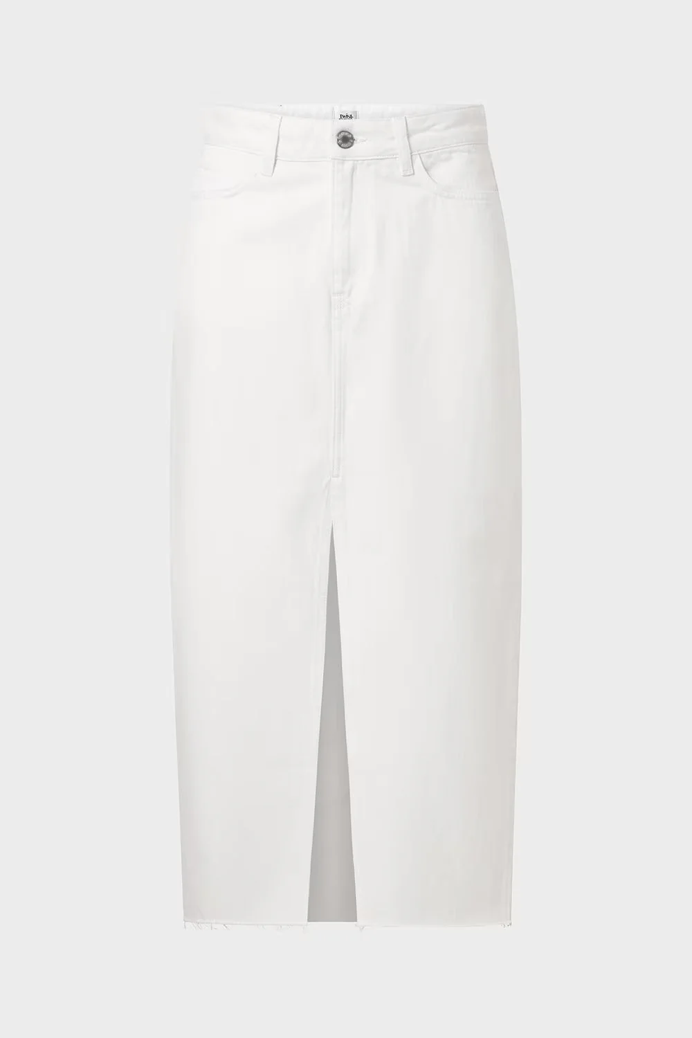 Gemma Rigid Denim Skirt Off White - Image 2