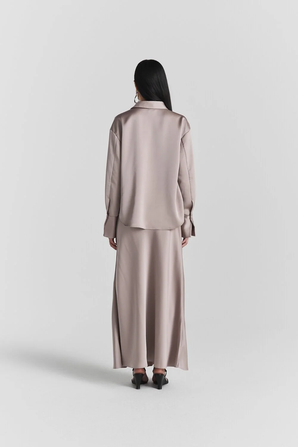 Samira Skirt Lt Taupe - Image 8
