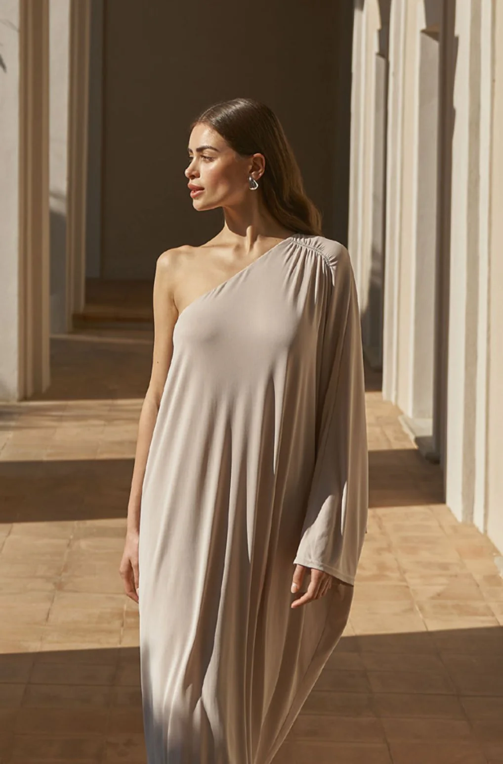 Elora Dress Lt Grey - Image 3