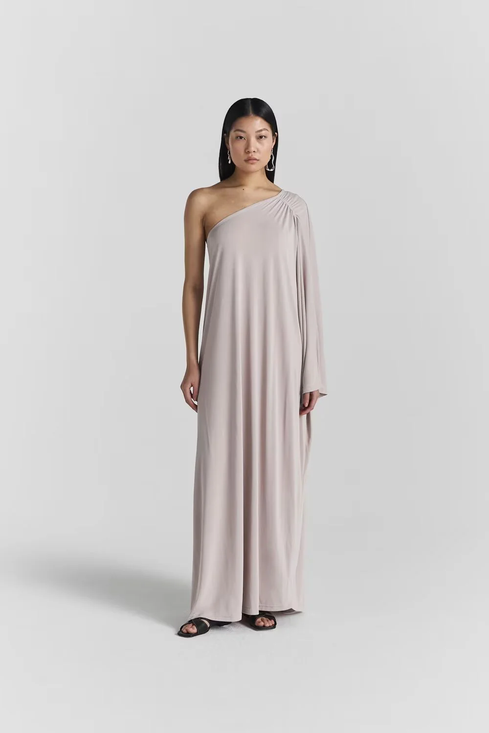 Elora Dress Lt Grey - Image 6