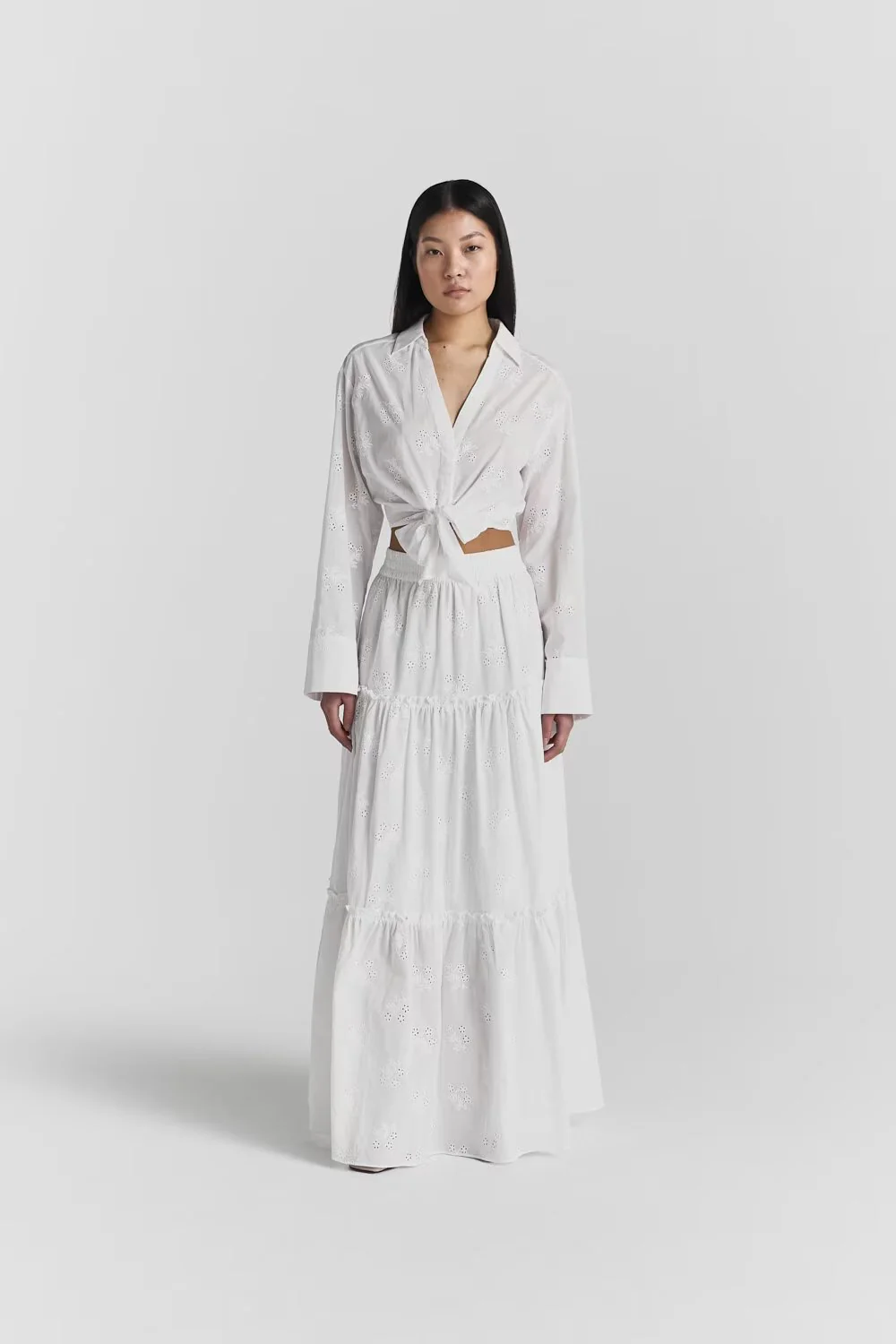 Gale Skirt White - Image 3