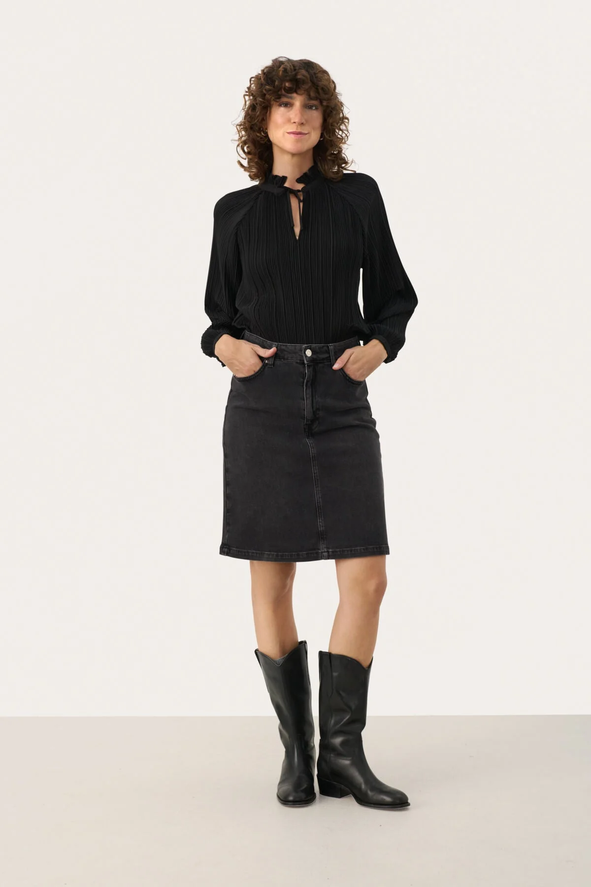Myrapw Blouse Black - Image 8