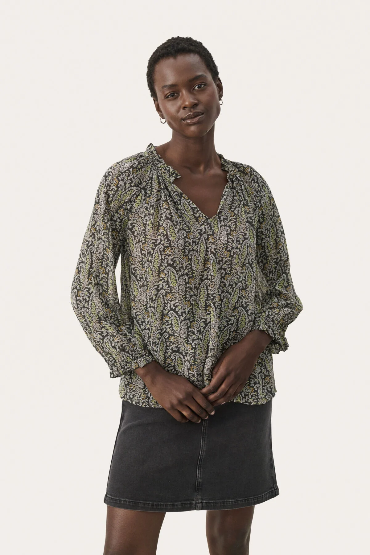 Elsiapw Blouse Rosin Paisley Print - Image 2