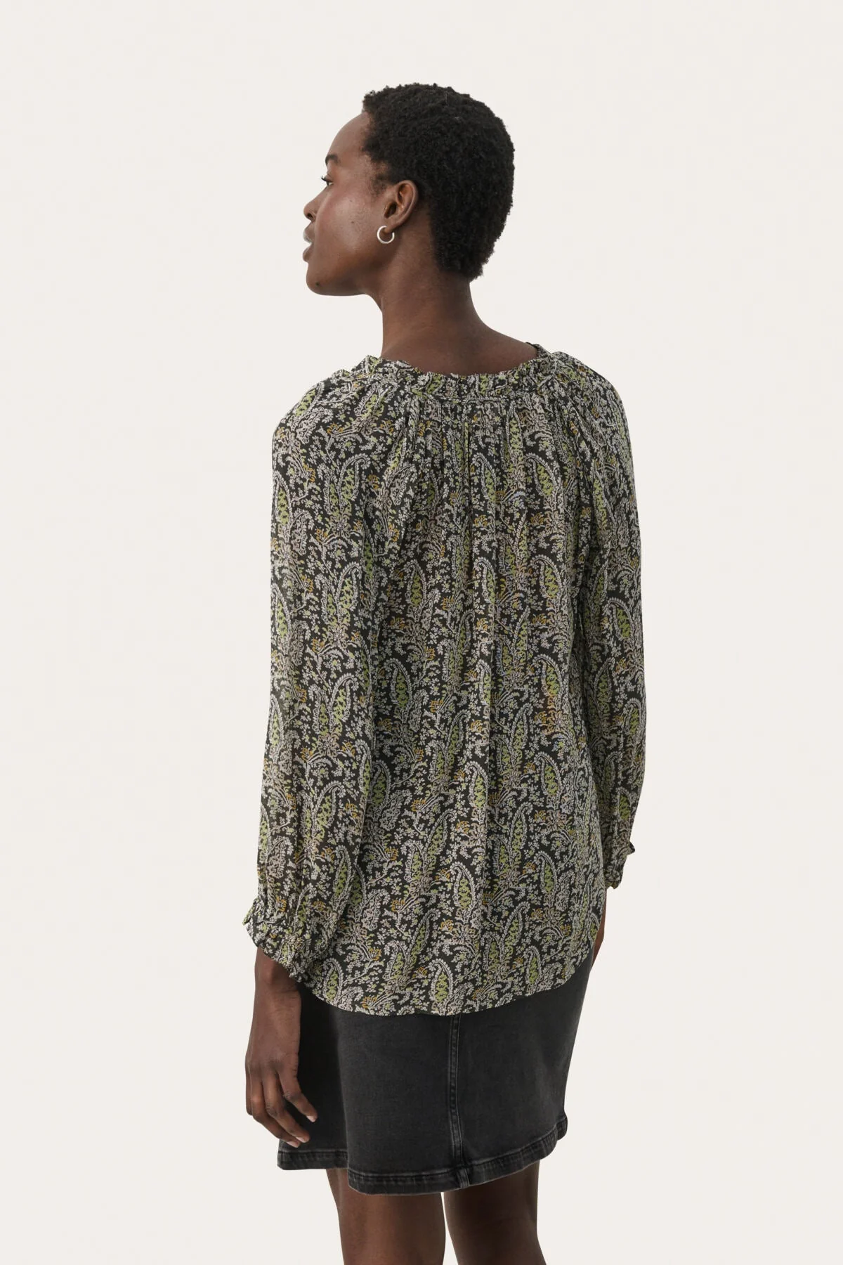 Elsiapw Blouse Rosin Paisley Print - Image 6