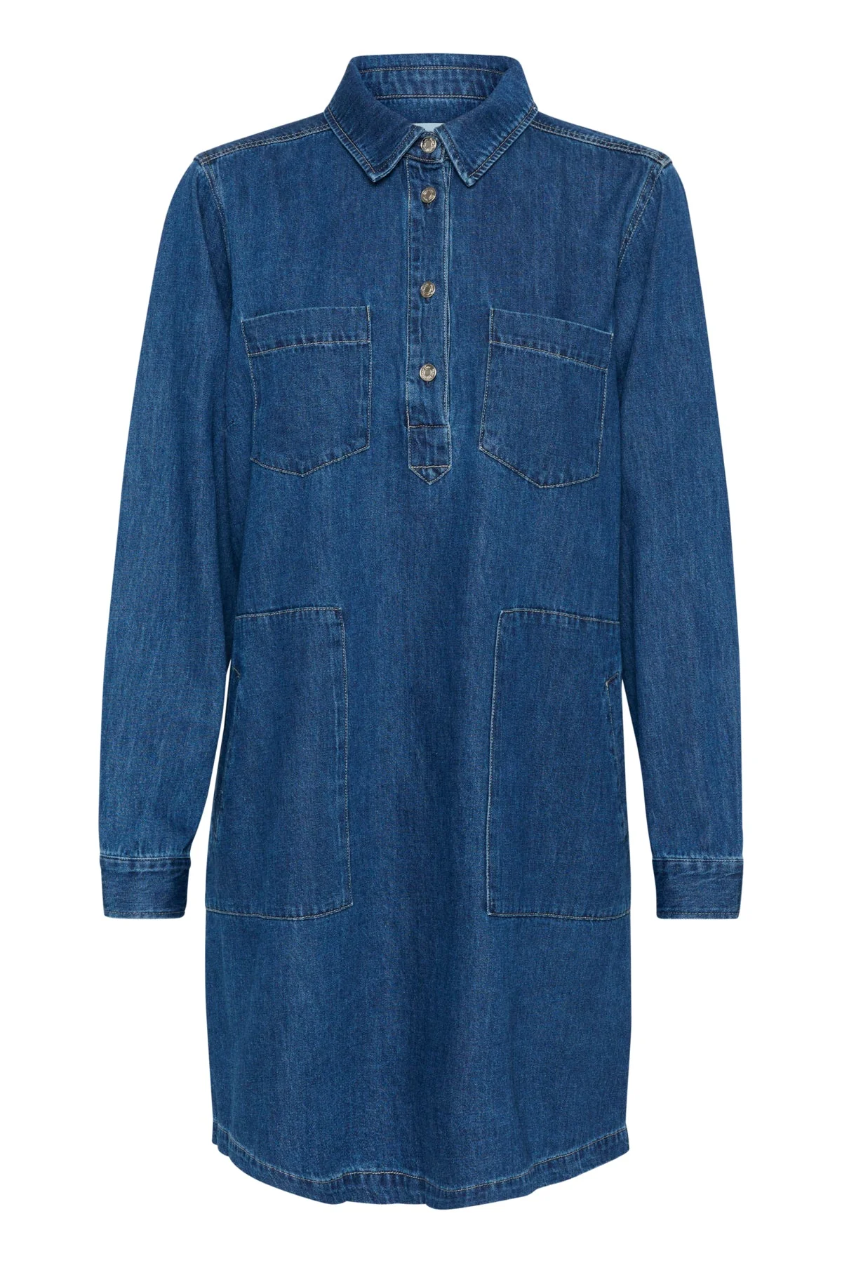 Stinepw Dress Medium Blue Denim - Image 2