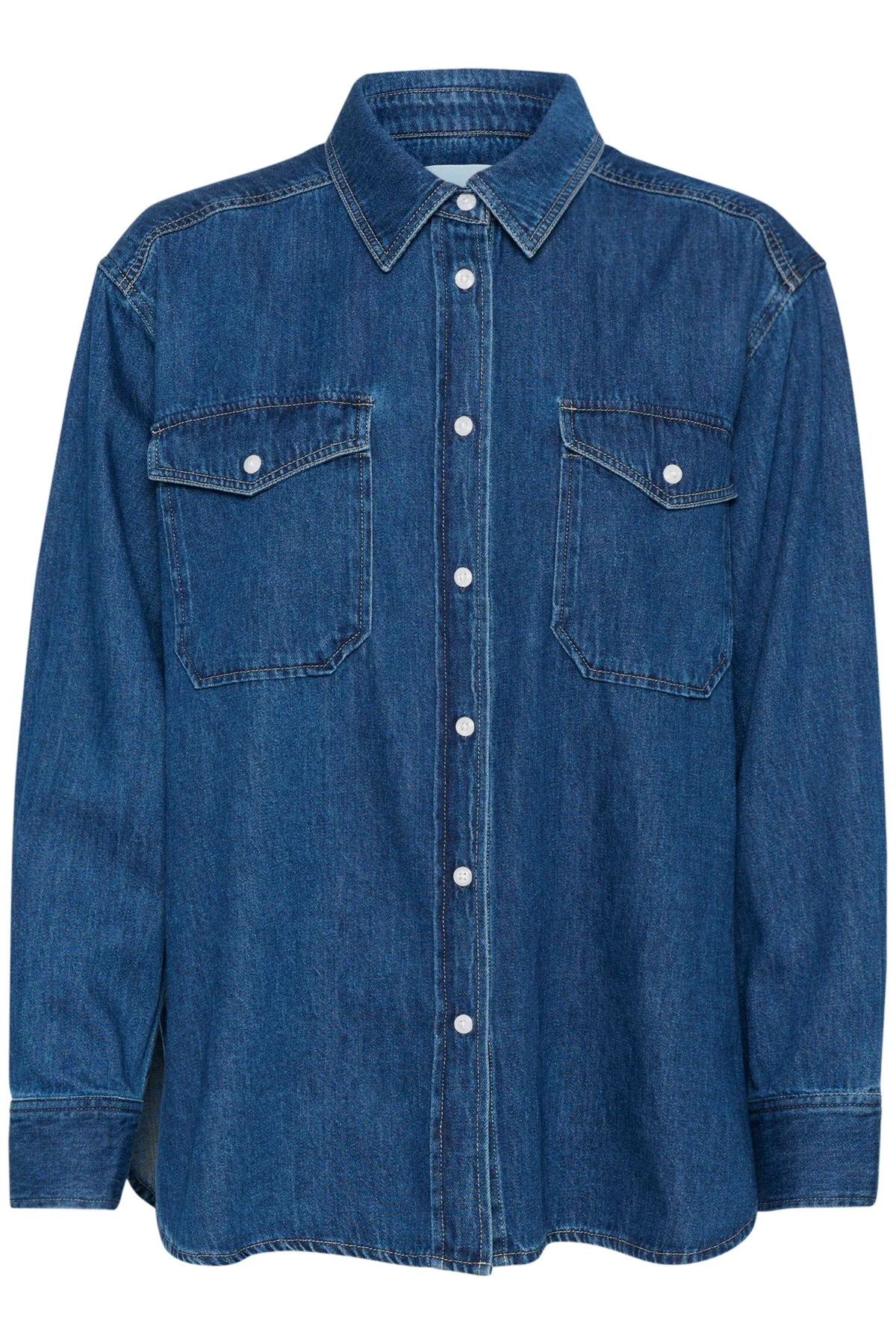 Collettepw Shirt Medium Blue Denim - Image 2