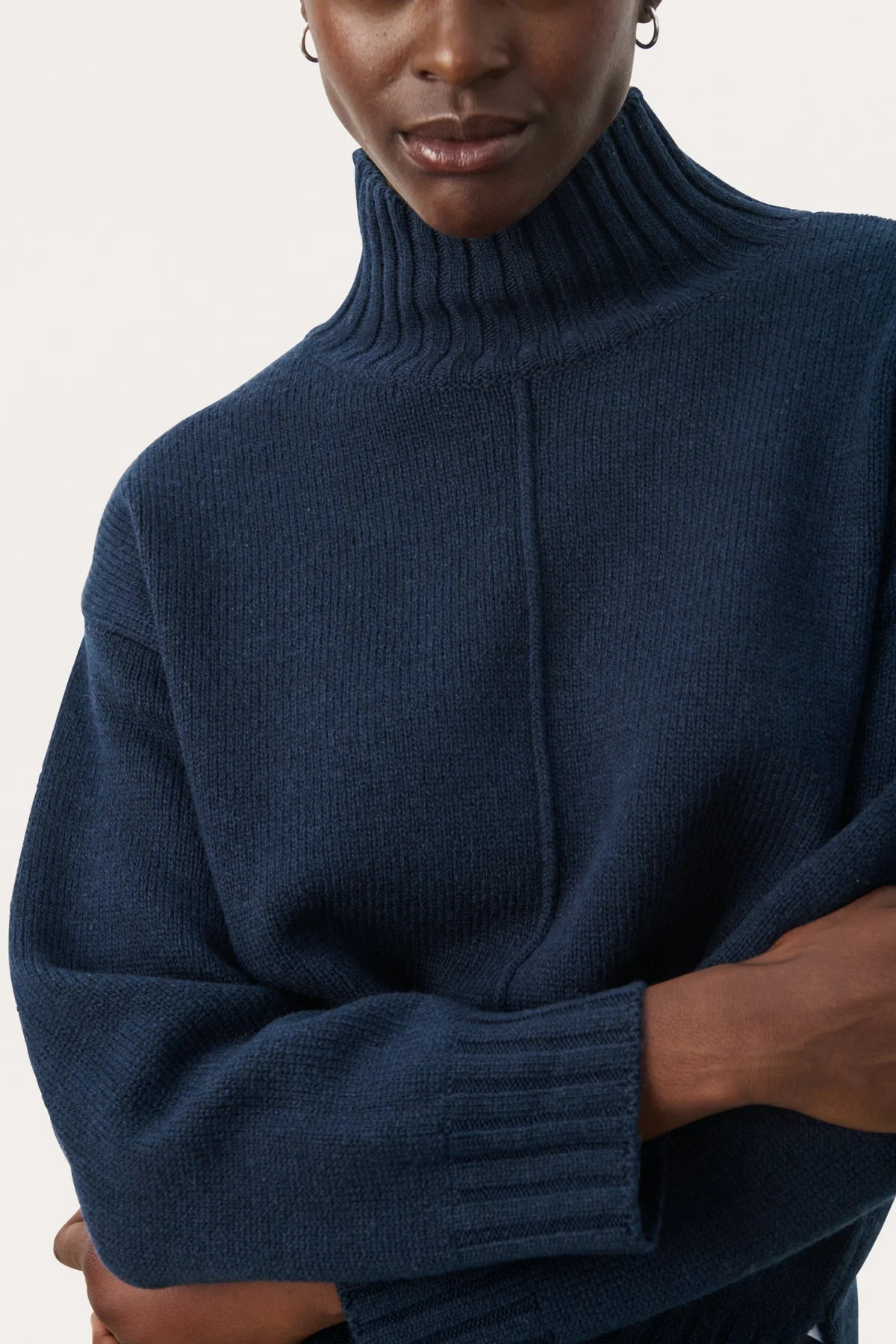 Lilyepw Pullover Navy Blazer - Image 5