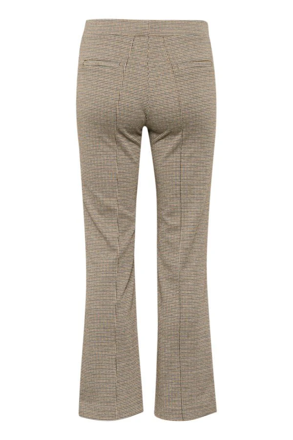 Pontaspw Pants Brown Check - Image 3