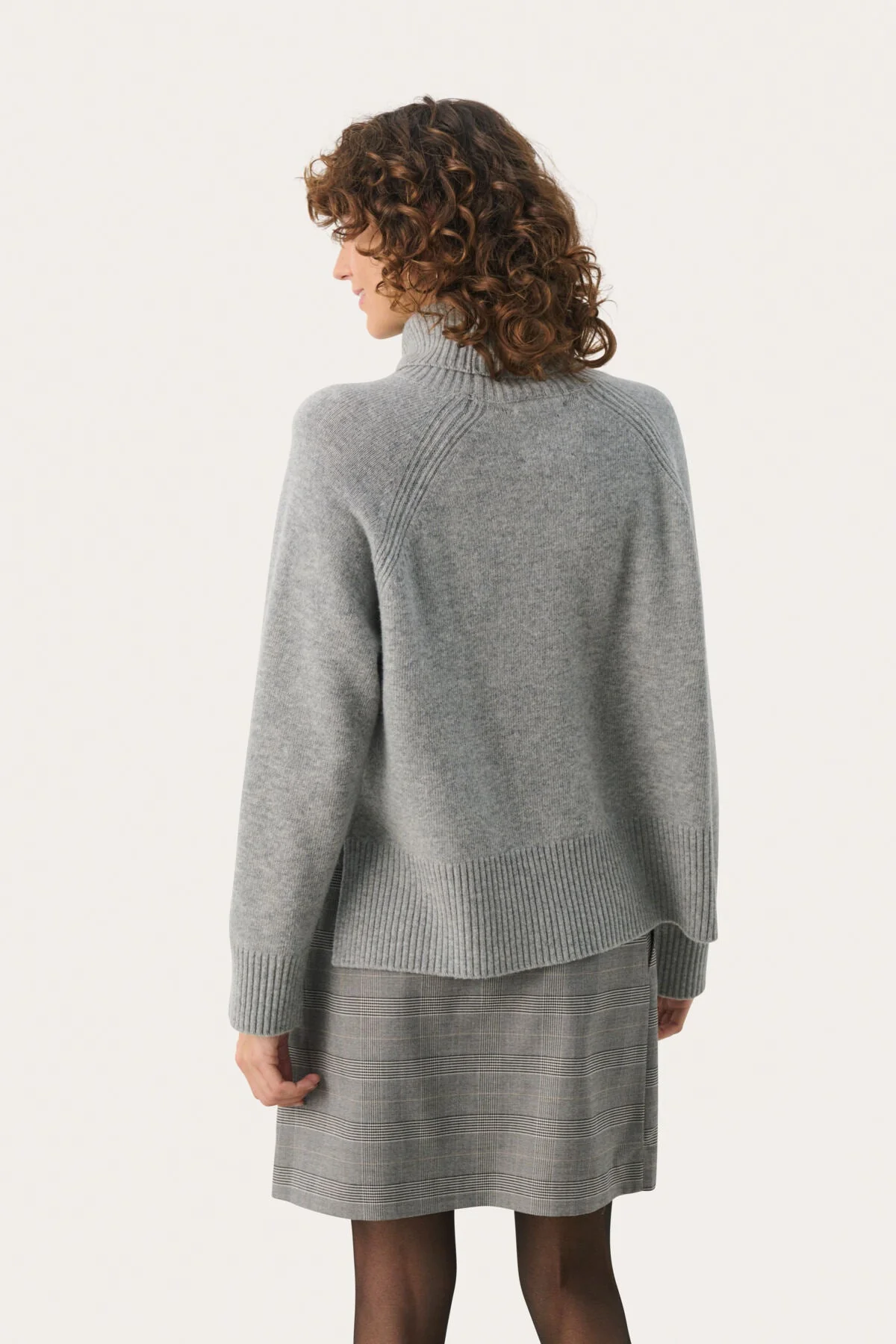 Leightonpw Pullover Medium Grey Melange - Image 11